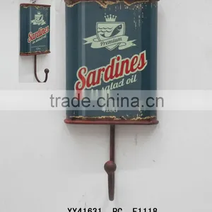 Wholesale Cheap Antique Look Metal Single Hook for Wall thumbnail-1