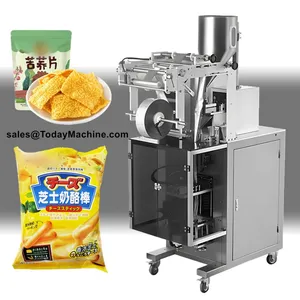 Manual Feeding Tray Packing Machine for Candy Balls Granules Dry Fruits Bag Sachet thumbnail-3