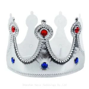Factory-Supplied Prince Crowns - Gold Headwear for Birthday & Holiday Party Decor thumbnail-4