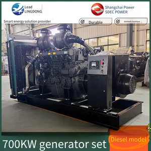 Hunan Shangchai Electronic Control Unit Pump Power 700kw Diesel Generator Set, Engineering Emergency Power Supply thumbnail-4