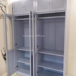 Salt-Proof Louvre Cabinet for Marinas — 400mm Narrow Storage | 5× Corrosion Resistance thumbnail-5
