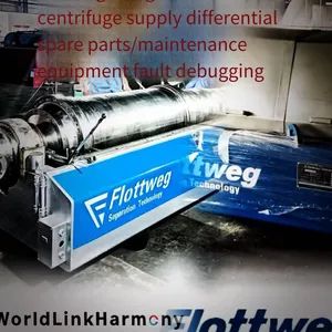 Whole Machine for Purchase and Order by Foreign Users of Two-phase Horizontal Screw Centrifuge for Separating Jilin Grape Juice and Pomace thumbnail-3