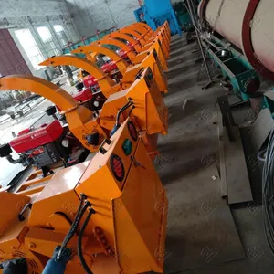 Wood Chipper Portable Shredder Wood Chipper for Home Garden Small Scale Wood Processing thumbnail-2