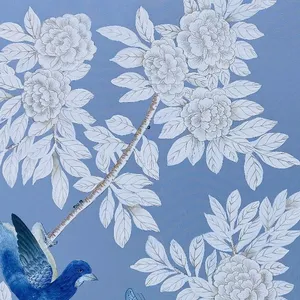 Hand-painted Asian Style Mural thumbnail-1