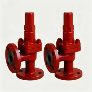 Marine Cast Iron Angle Safety Valve With Flange Connection CB304-1977 Standard thumbnail-2