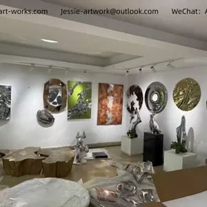Copper Wall Sculpture for Resort Spa Interior thumbnail-1