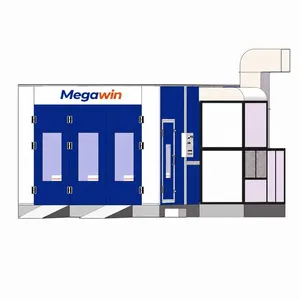 MGW-E70 Electric-Heat Car Spray Booth thumbnail-2