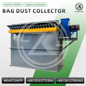 Automatic Pulse Jet Baghouse Dust Collector Industrial Bag Filter Dust Remover System With Explosion‑proof Option thumbnail-1
