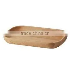 Natural Wood Wooden Serving Tray Wholesale For Tea thumbnail-3