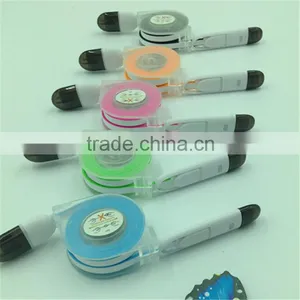 2016 New Hot Sale Cheap Flexible Wholesale Usb Cable Retracble Noodles 2 in 1 Charger Usb Cable thumbnail-1