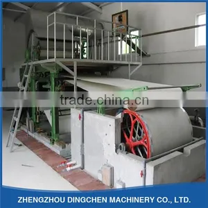 1880mm Small Type Toilet Paper Manufacturing Machine Paper Making Line thumbnail-4