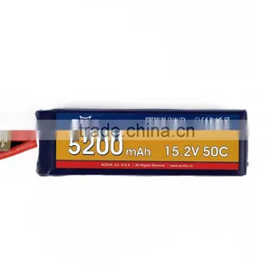 ACEHE 15.2V 5200mAh 50C 4S1P 79.04Wh High Voltage Powerful Rechargeable Lipo Battery thumbnail-1