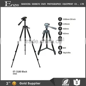 Aluminum Lightweight Flexible Compact Camera Tripod Stand for Dslr thumbnail-2