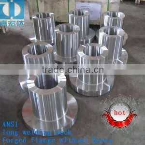 ANSI Raised Face Long Welding Neck Flange Without Bolts Made in China thumbnail-1