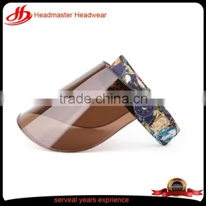 Plastic Brim Sunvisor Anti UV PVC Sun Visor thumbnail-1