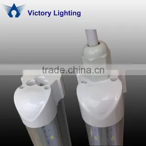 Manufacturing CE Rohs Dlc Emc Certified v Shape Light Tube Led t8 Tube Light 4ft 22w Japanese Led Light Tube 24w t8 thumbnail-2