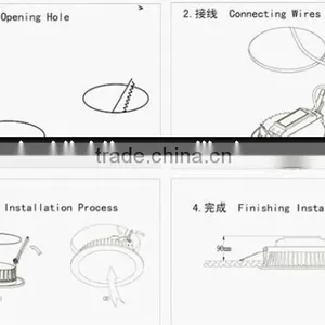 20w Cob Ceiling Lamp Led Lighting, Cob Downlight Led Spot Light 10w Cara Pasang Led Down Light COB thumbnail-4