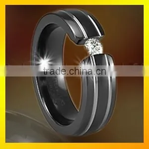 Black Tungsten Rings Cheap Jewelry Rings for Men thumbnail-4