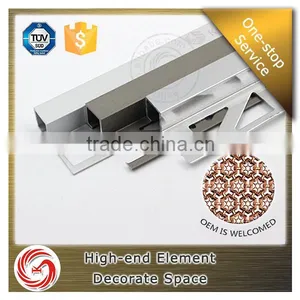 Customized Straight Aluminum Corner Tile Trim for Ceramic Edge thumbnail-6