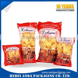 Gravure Printing Potato Chips Bag Plastic Packaging Bag/ Snack Food Aluminum Foil Bag/ Cookie Potato Chips Packaging Material Quality Choice thumbnail-4