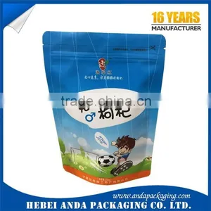 Resealable Plastic Stand up Pouch for Cherry Dried Fruit Packaging With Zipper thumbnail-4