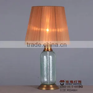 Aqua Lamp Glass Table thumbnail-1