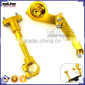 BJ-SDA-001 Highly Recommended CNC Aluminum Motorbike Adjustable Steering Damper Bracket Kit for Yamaha YZF R3 2015 thumbnail-1