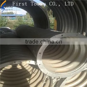 Circular Half Circle Corrugated Culvert, Galvanized Culvert Pipe thumbnail-1