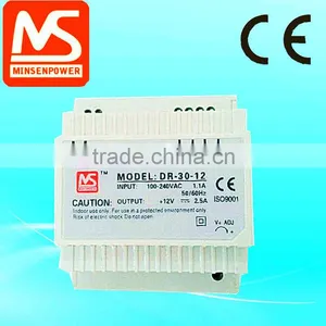 CE Approval 24v Din Rail Power Supply 24v 30w DR-30-24v thumbnail-1