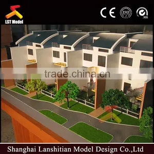 1:500 Scale Villa Model for Domestic Real Estate Building thumbnail-2