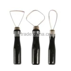 Wooden Handle Pottery Clay Sculpture Knife Tools thumbnail-2