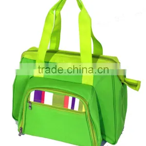 27L Mini Portable Car Cooler Bag 12V With Wheel thumbnail-1