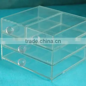 Acrylic Makeup Box With Drawers thumbnail-1