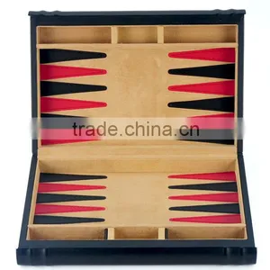 2 In 1 Foldable PU Leather Chess Table And Backgammon Board Case thumbnail-5