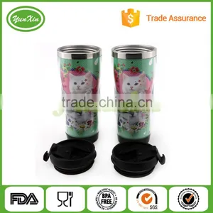 Wholesale Custom Double Wall Stainless Steel Tumbler With DIY Design Paper Insert thumbnail-3