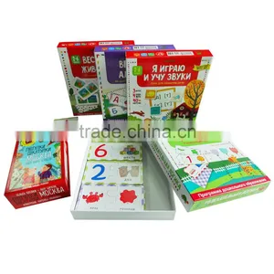 Fancy Full Color Printed Eco-friendly Learning Game Cards for Children thumbnail-1