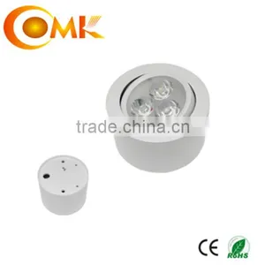 Mini Painted White Cree 3*1W Led Kitchen Cabinet Light With 240 lm thumbnail-1