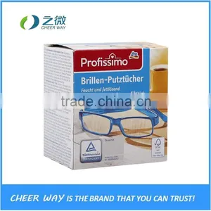 Individual Glasses Lens Screen Cleaning Wet Wipes thumbnail-3
