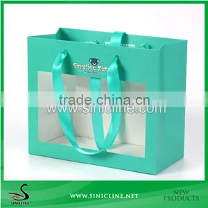 Sinicline Design Printed Paper Kids Bag With Window thumbnail-1