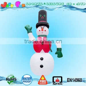 2016 HOT Sell Big Outdoor Inflatable Snowman,outdoor Small Inflatable Figure for Christmas n New Year Supplier's Choice thumbnail-1