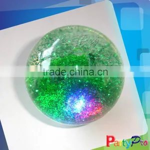 2014 Hot Sale Christmas Led Lights Balls Novelty Crystal Water Bounce Ball thumbnail-1