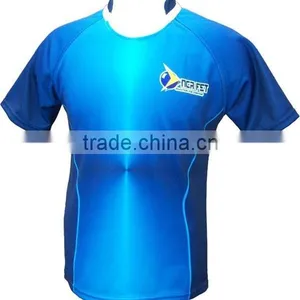Full Sublimation Custom Made Rugby Jersey With Own Logos Dark Blue thumbnail-2