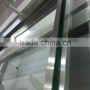 Straight Open Style With Frame Tempered Glass Enclosure Shower Screen With CCC thumbnail-4