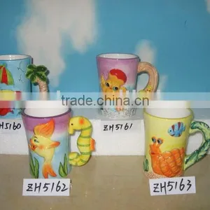 Ceramic Mug Animal Mugs Cartoon Mug thumbnail-1