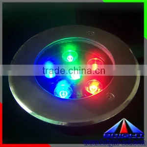 HOT!!!Round RGB Aquarium LED Lighting, 6W LED Aquarium Lighting,Marine LED Underwater Lights thumbnail-3
