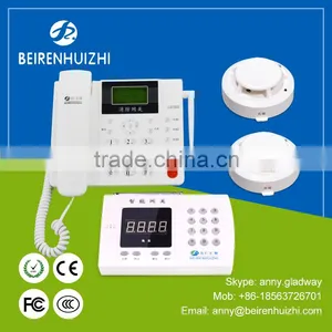 Qualitified Auto Dial Industrial Wireless Gsm Fire Alarm Systems With Sms Function thumbnail-1
