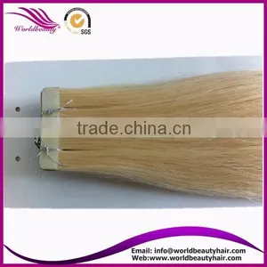 Top Quality Tape Malaysian Hair Extension 613# thumbnail-1