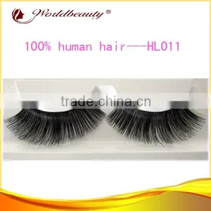 2014 100% Human Hair Eyelash,false Eyelash,strip Eyelash thumbnail-1