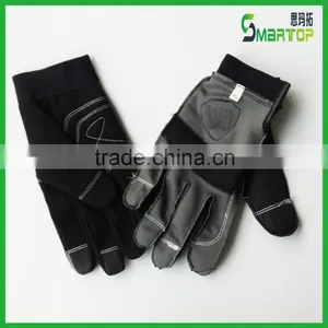 Microfiber and Shockproof Palm Custom Cycling Gloves thumbnail-4