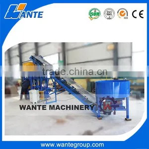 WANTE BRAND Italy High Scale Industries QT4-24 Automatic Concrete Block Making Machine thumbnail-4